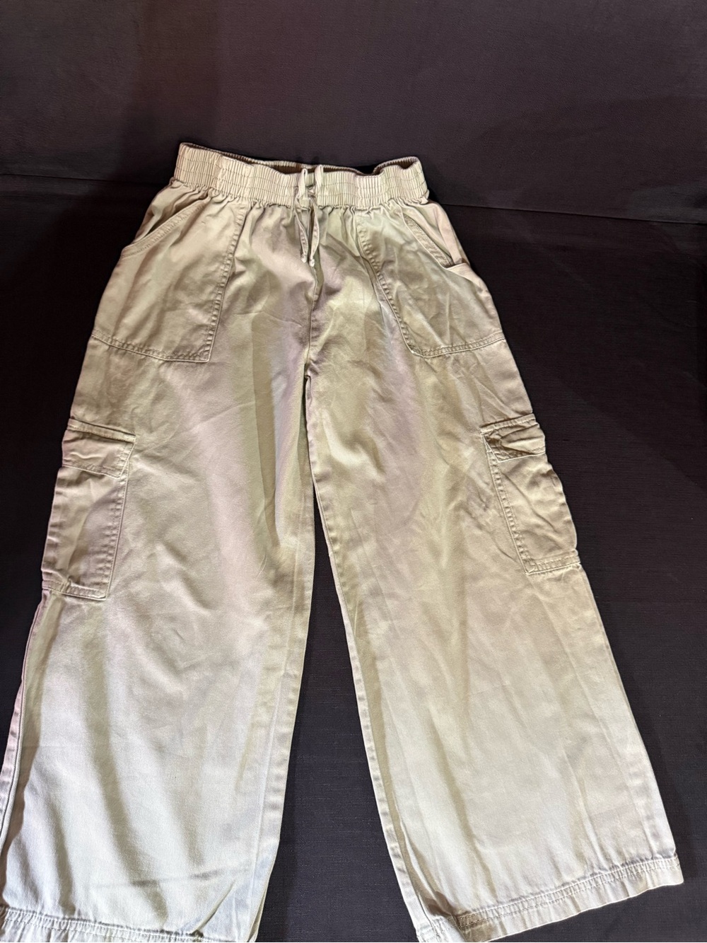 art class Olive Green Cargo Pants with Drawstring